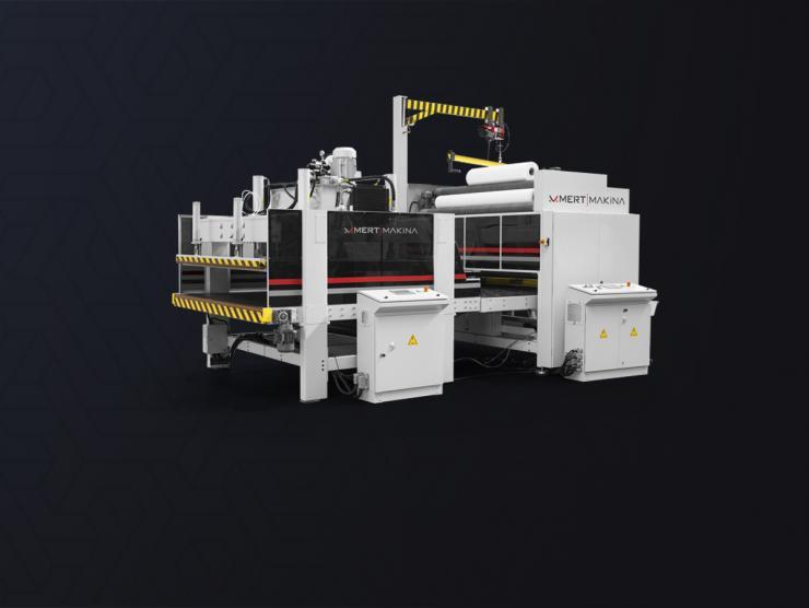 M-2300 Diameter Adjustable Roll and Flat Packing Machine